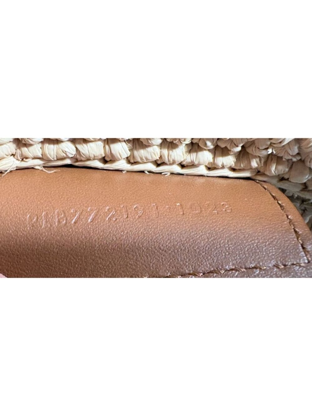 Yves Saint Laurent Icare Sunglasses Case in Raffia - Picture 6 of 7